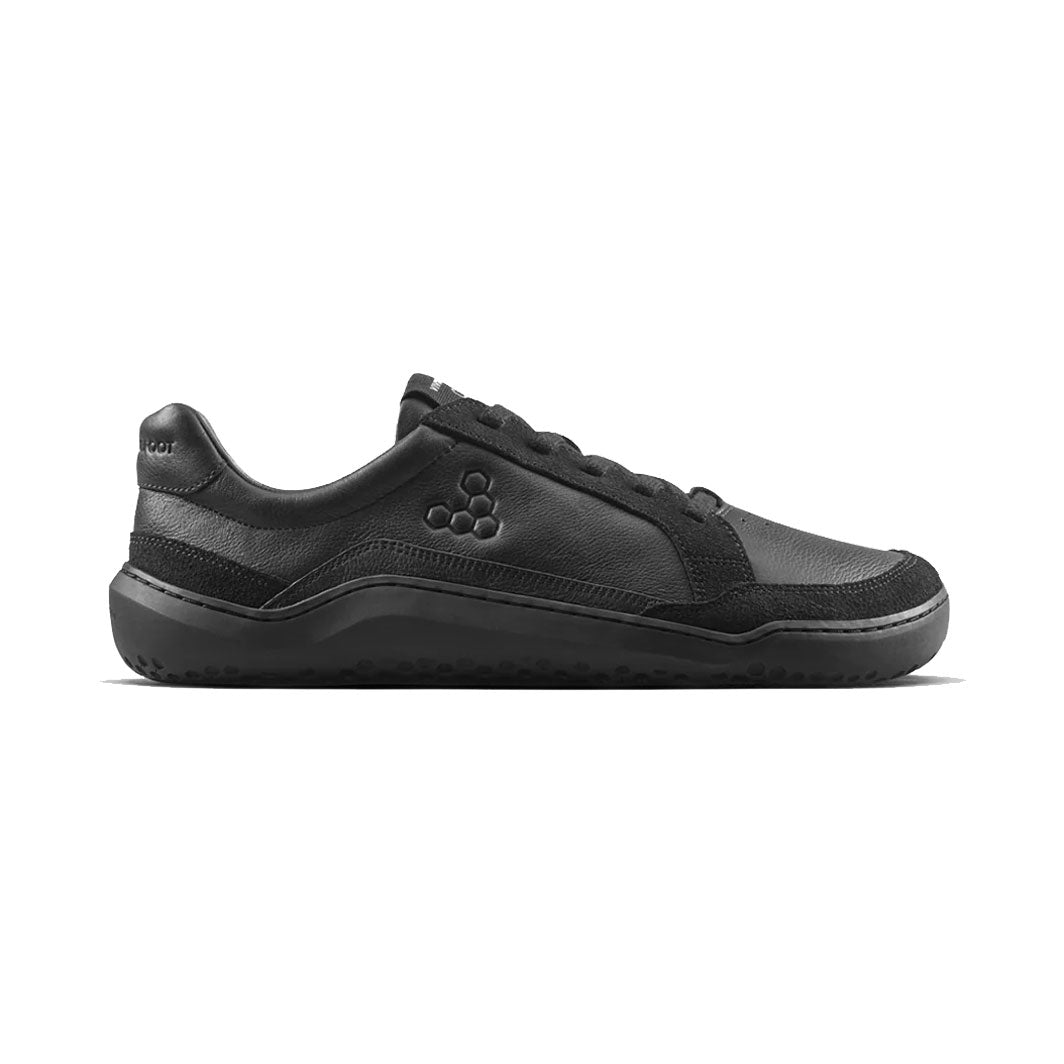 Vivobarefoot Gobi III Sneaker Leather (Mens) - Triple Obsidian