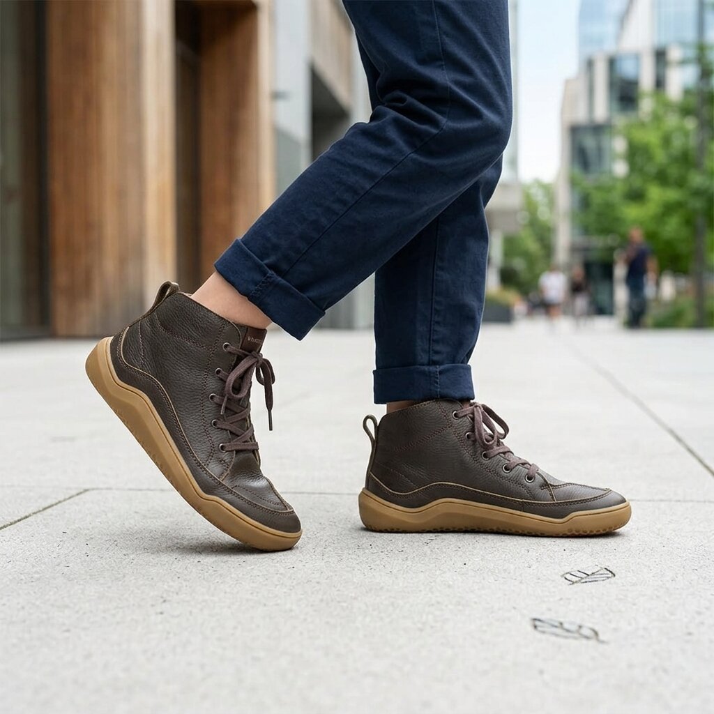 Vivobarefoot - Gobi Boot Juniors - Bracken