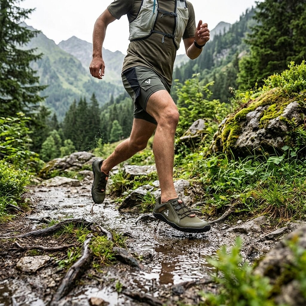 Vivobarefoot Primus Trail III All Weather FG - Dark Olive (Mens)