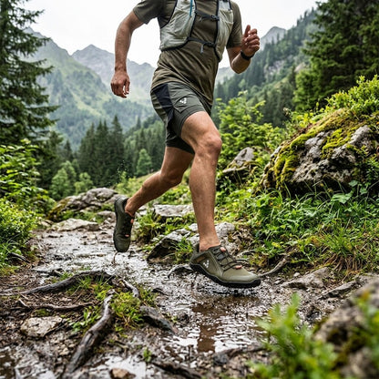 Vivobarefoot Primus Trail III All Weather FG - Dark Olive (Mens)
