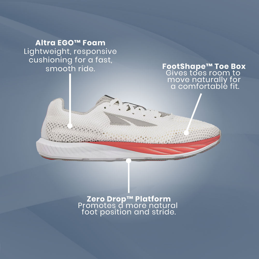 Altra - Escalante Racer 2 - White/Coral - Womens