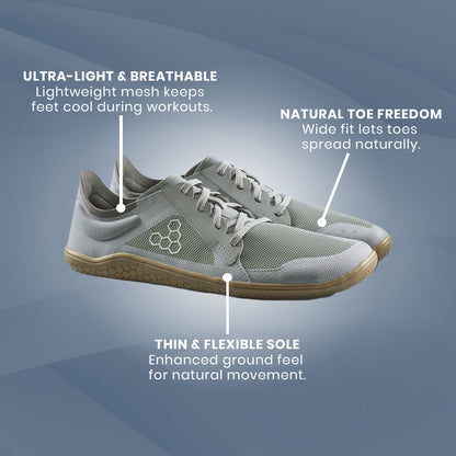 Vivobarefoot - Primus Lite IV - Storm Cloud (Mens)