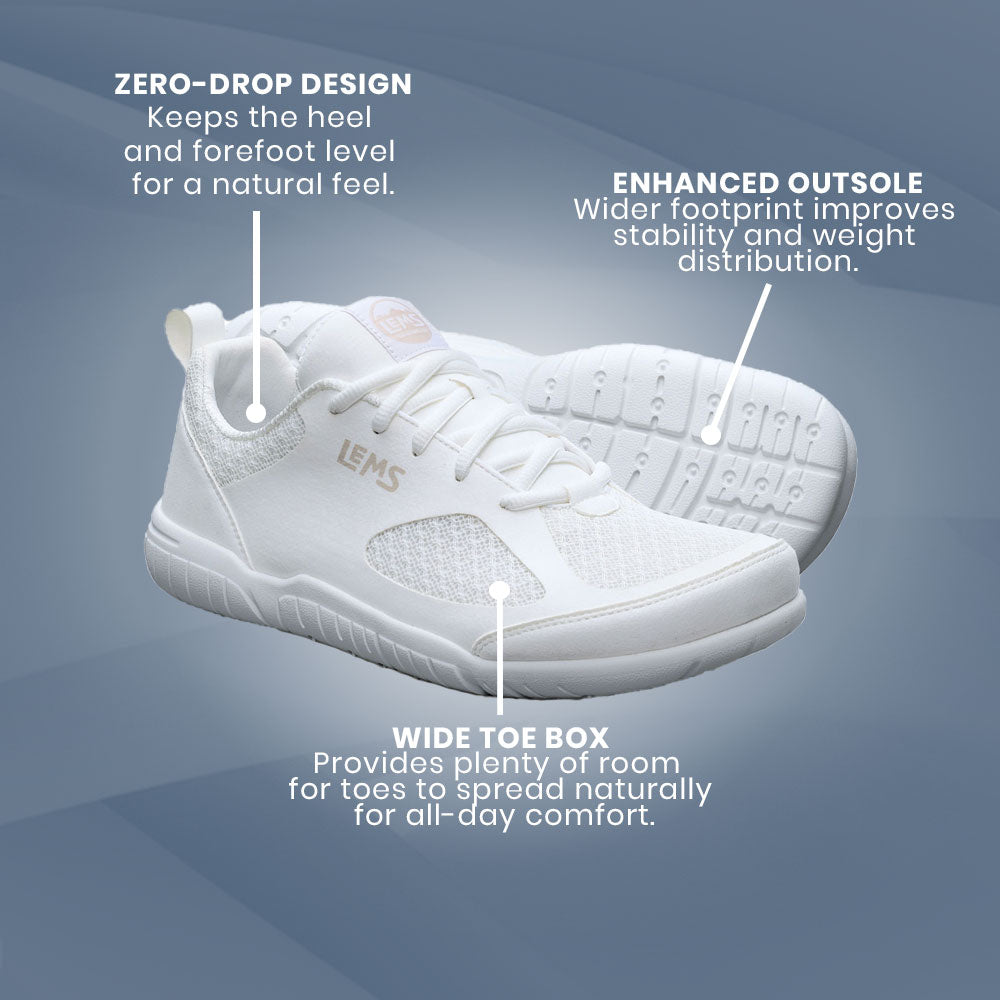 Lems - Primal 3 - Marshmallow (Unisex)