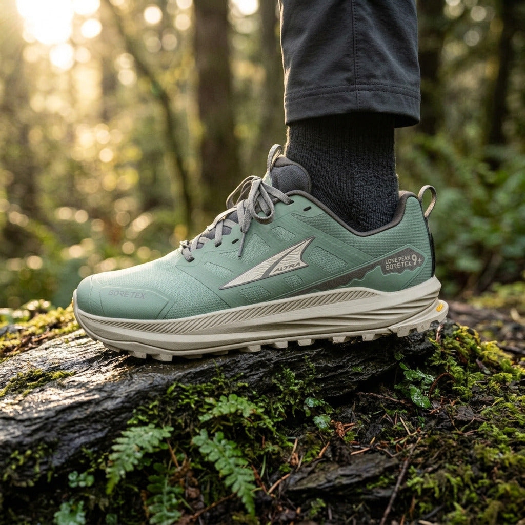 Altra - Lone Peak 9+ GTX Waterproof - Sea Spray/Island Fossil - Mens