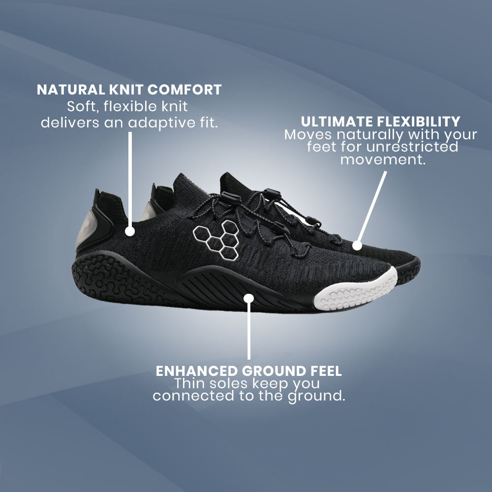 Vivobarefoot - Motus Flex - Obsidian (Womens)