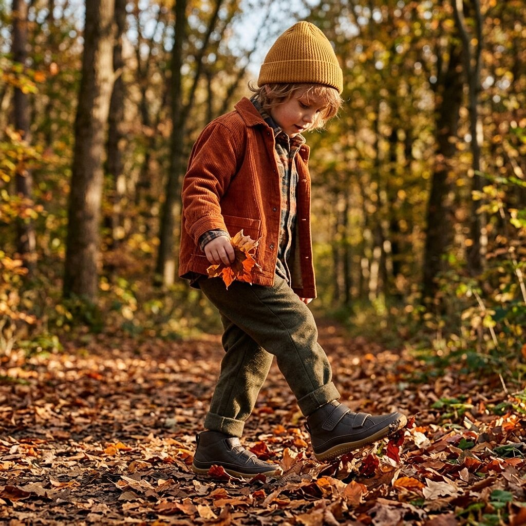 Vivobarefoot - Gobi Boots Kids - Bracken