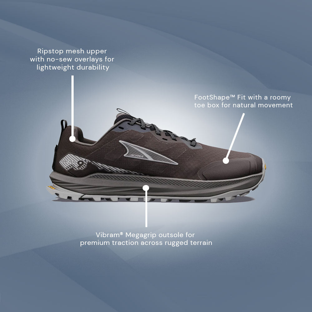 Altra - Lone Peak 9+ WIDE - Chocolate Torte/Silver - Mens