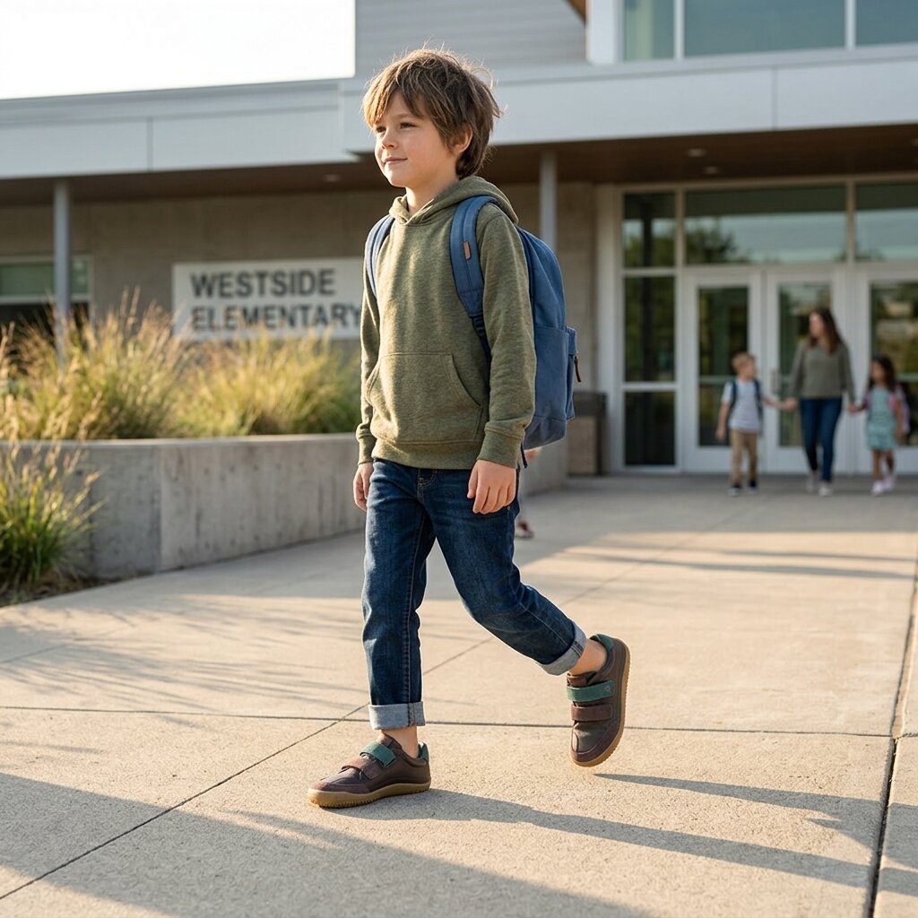 Vivobarefoot - Gobi Sneaker Kids - Bracken