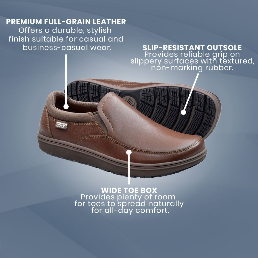 Lems - Drifter Grip - Maple - Leather (Mens)