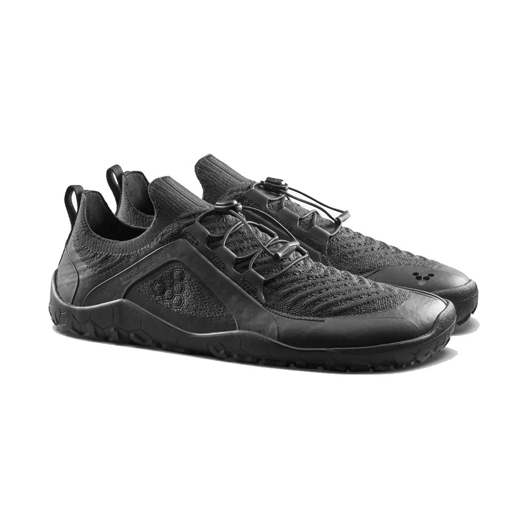 Vivobarefoot Primus Trail Knit FG Grounding (Mens) - Obsidian