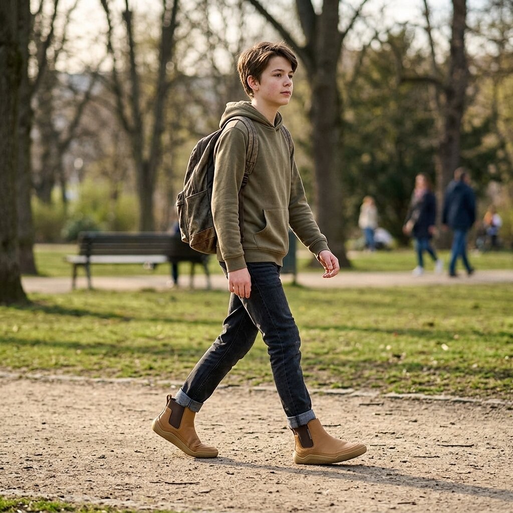 Vivobarefoot - Gobi Chelsea Juniors - Acorn