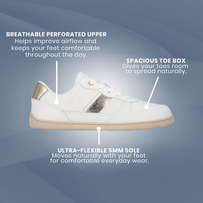 Be Lenka - Cellestia - White &amp; Gold - (Womens)