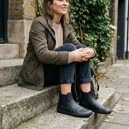 Vivobarefoot - Sensus Chelsea - Obsidian (Womens)