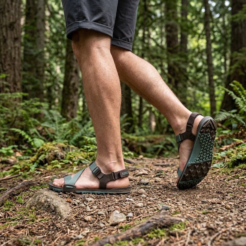 XeroShoes - Z-Trail EV - Mens - Dark Forest / Java Brown