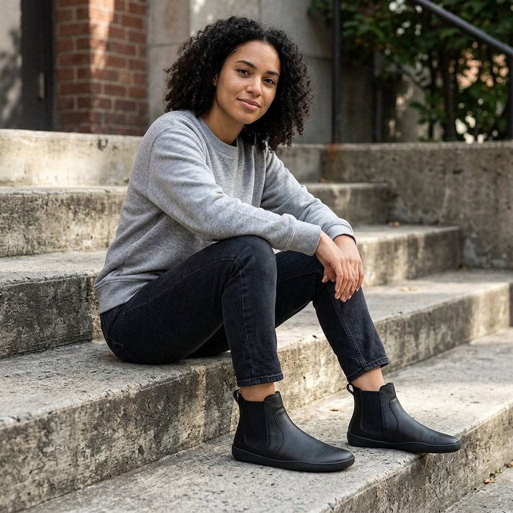 Vivobarefoot - Sensus Chelsea - Obsidian (Womens)