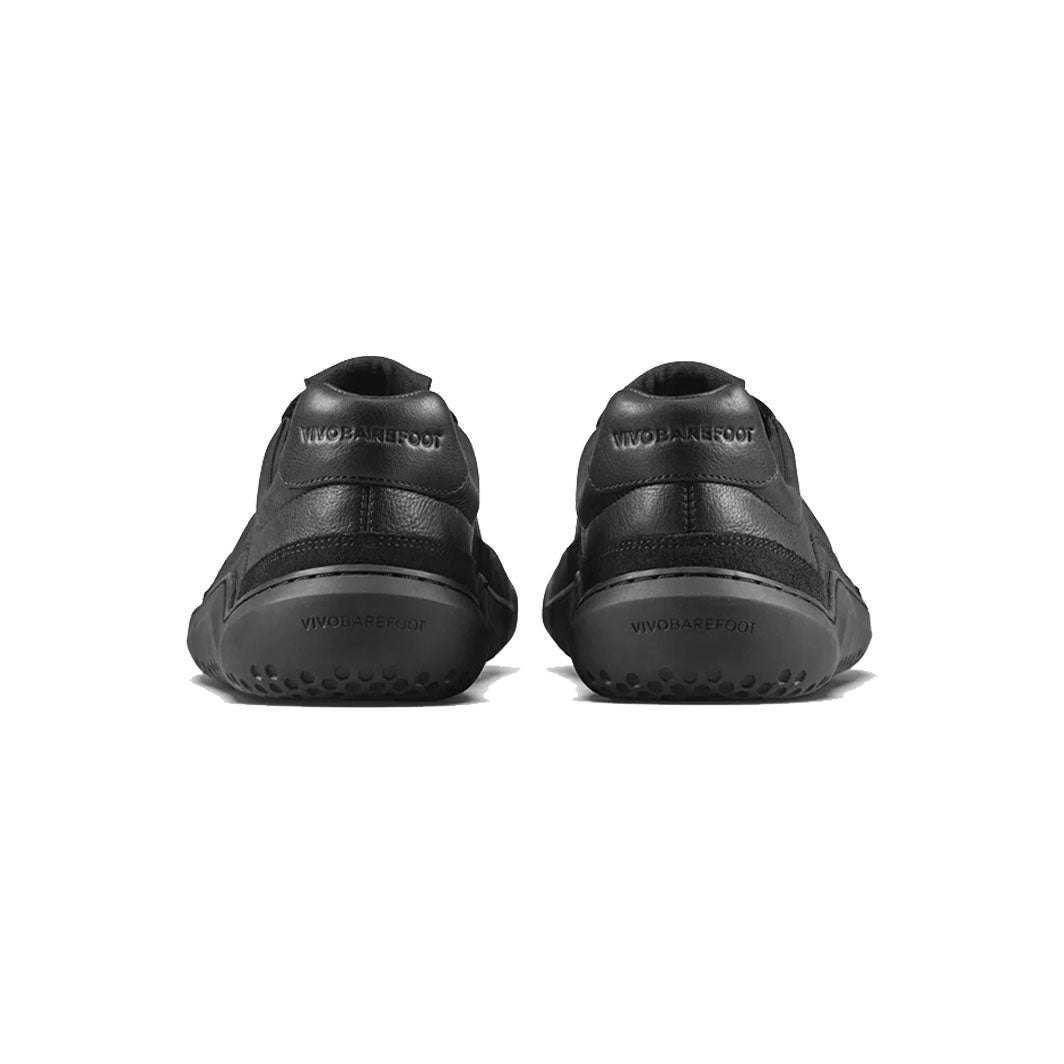 Vivobarefoot Gobi III Sneaker Leather (Mens) - Triple Obsidian