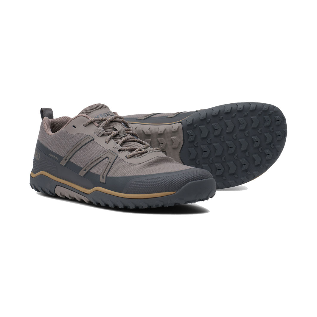 XeroShoes - Scrambler Trail Low WP - Driftwood/Asphalt (Mens)