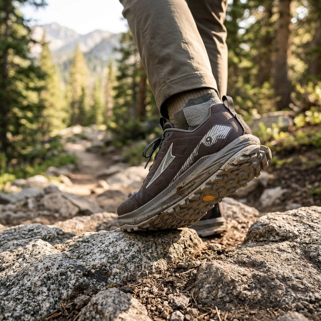 Altra - Lone Peak 9+ WIDE - Chocolate Torte/Silver - Mens