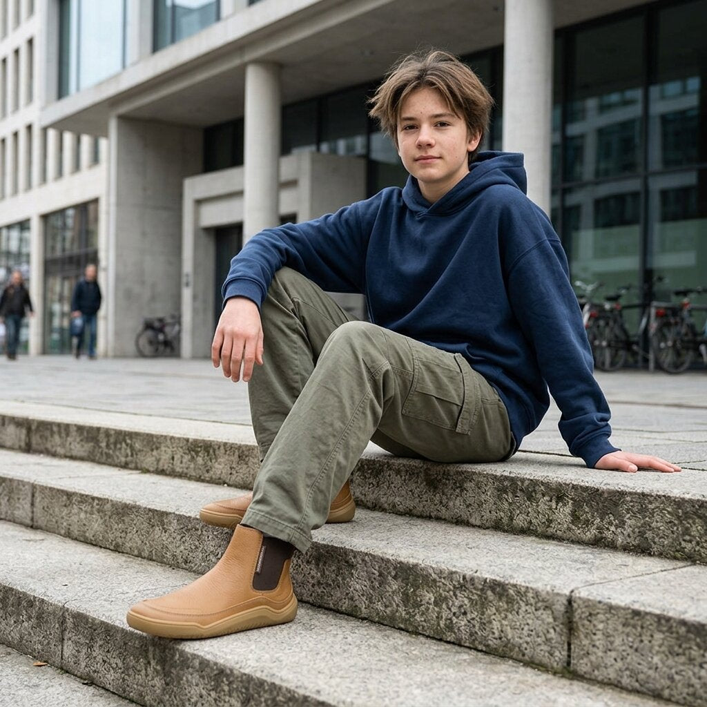 Vivobarefoot - Gobi Chelsea Juniors - Acorn