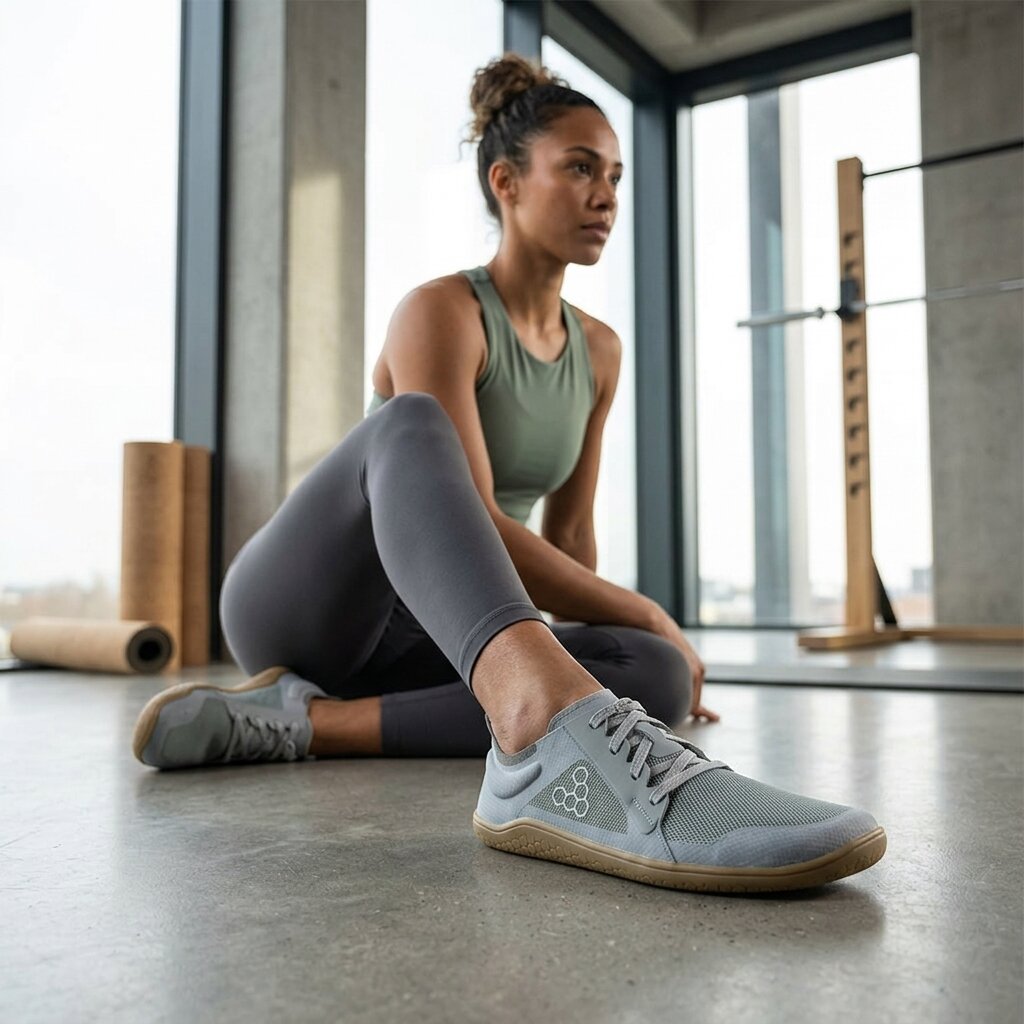 Vivobarefoot Primus Lite IV (Womens) - Storm Cloud