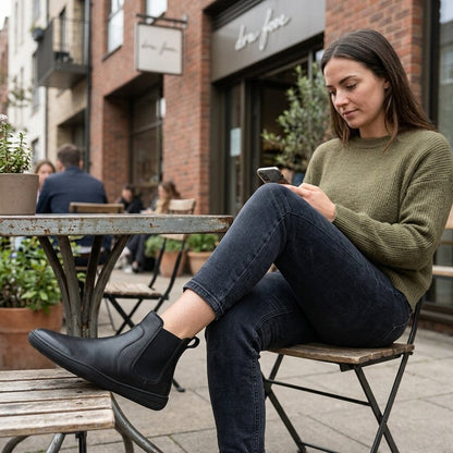 Vivobarefoot - Sensus Chelsea - Obsidian (Womens)