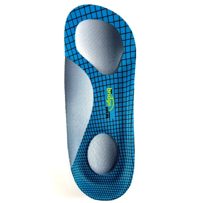 P.R Gear - Bridge Soles - 3/4 Length Insoles with Met Pad
