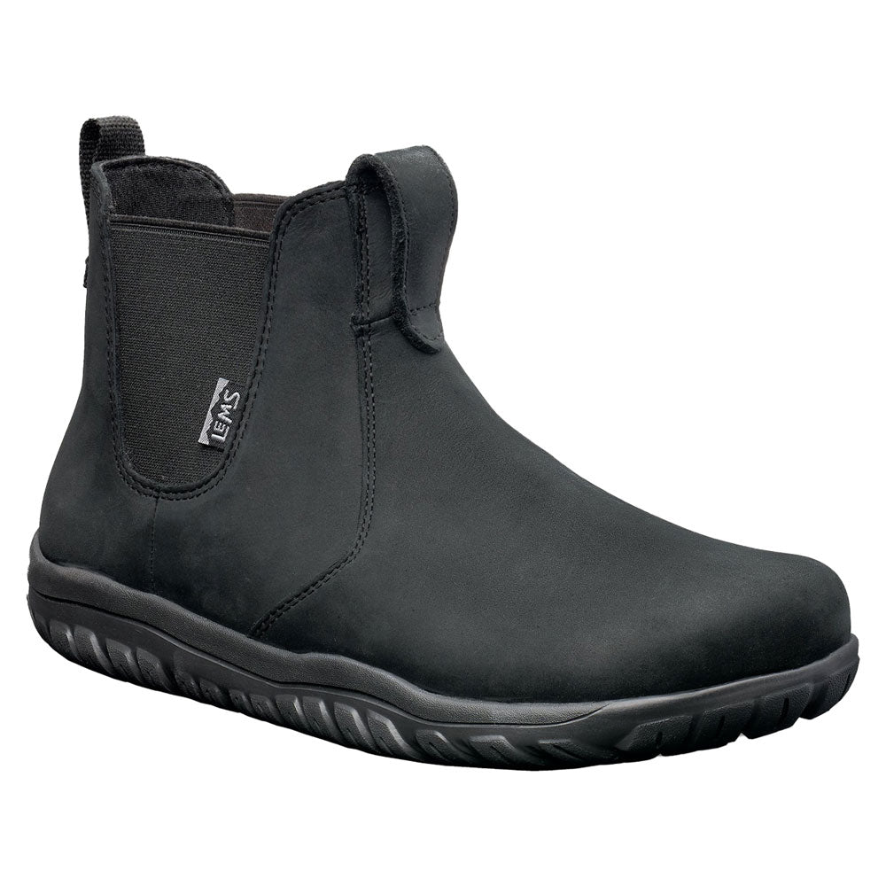 Lems - Chelsea Boot Waterproof - Obsidian (Unisex) – Bprimal Footwear