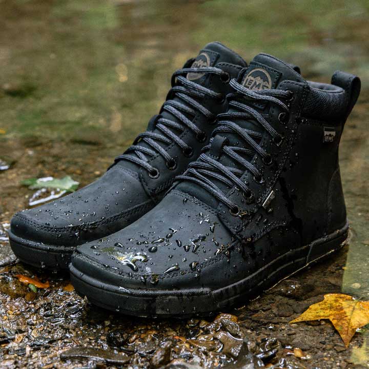 Lems - Waterproof Boulder Boot Summit - Coal (Unisex)