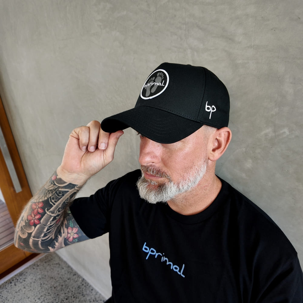 Bprimal Snapback Cap (Sustainable Cotton) - Black