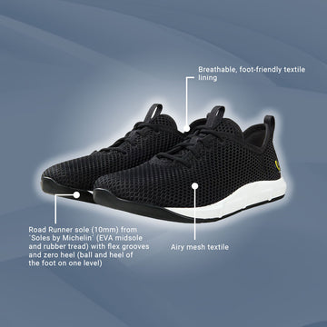 Joe Nimble MotionToes Womens Black – Bprimal Footwear