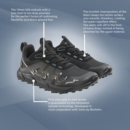 Joe Nimble - nimbleToes Trail Addict WR - Mens - Blackout