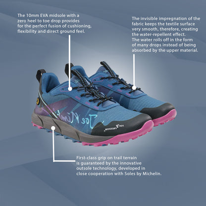 Joe Nimble - nimbleToes Trail Addict WR - Womens - Cobalt