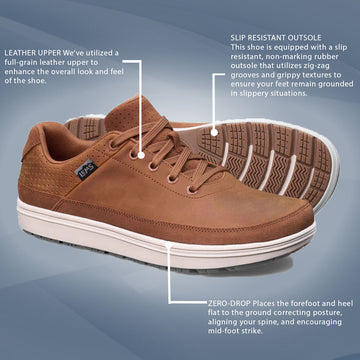 Lems Chillum Grip Bourbon (Unisex) – Bprimal Footwear - Main Image