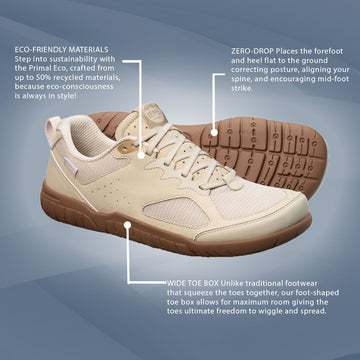 Lems Primal Eco Fossil (Unisex) – Bprimal Footwear