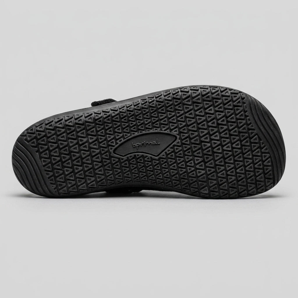 Bprimal Kids - MJ 2.0 - Black (Leather) School Shoes
