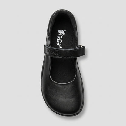 Bprimal Kids - MJ 2.0 - Black (Leather) School Shoes