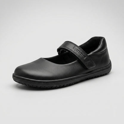 Bprimal Kids - MJ 2.0 - Black (Leather) School Shoes