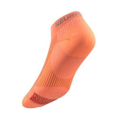 Biowin Neurosocks - Athletic No Show -  Neon Orange