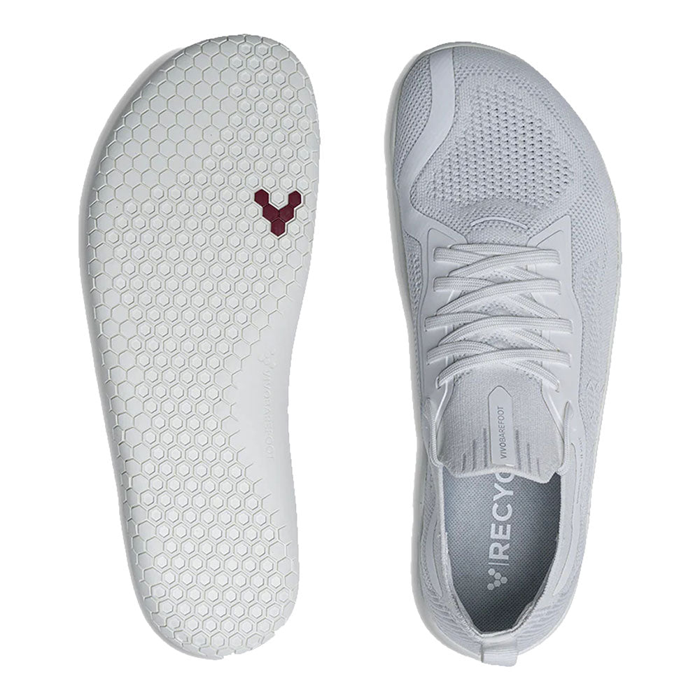 Vivobarefoot Primus Lite Knit (Mens) - Bright White