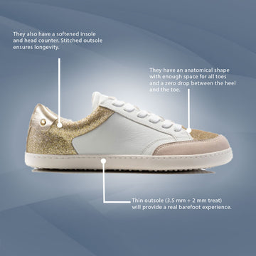 Shoe Sole Midsole Drop Meaning Shapen CHARM Leather Barefoot Shoes