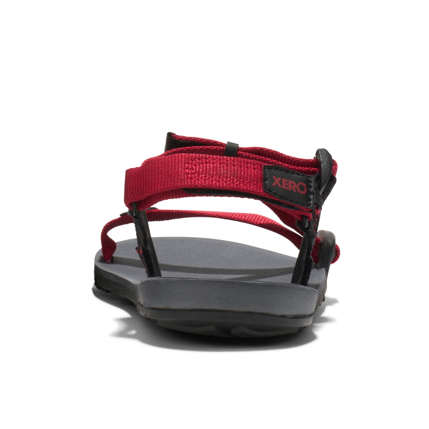 XeroShoes - Z-Trail - Kids - Charcoal / Red Pepper