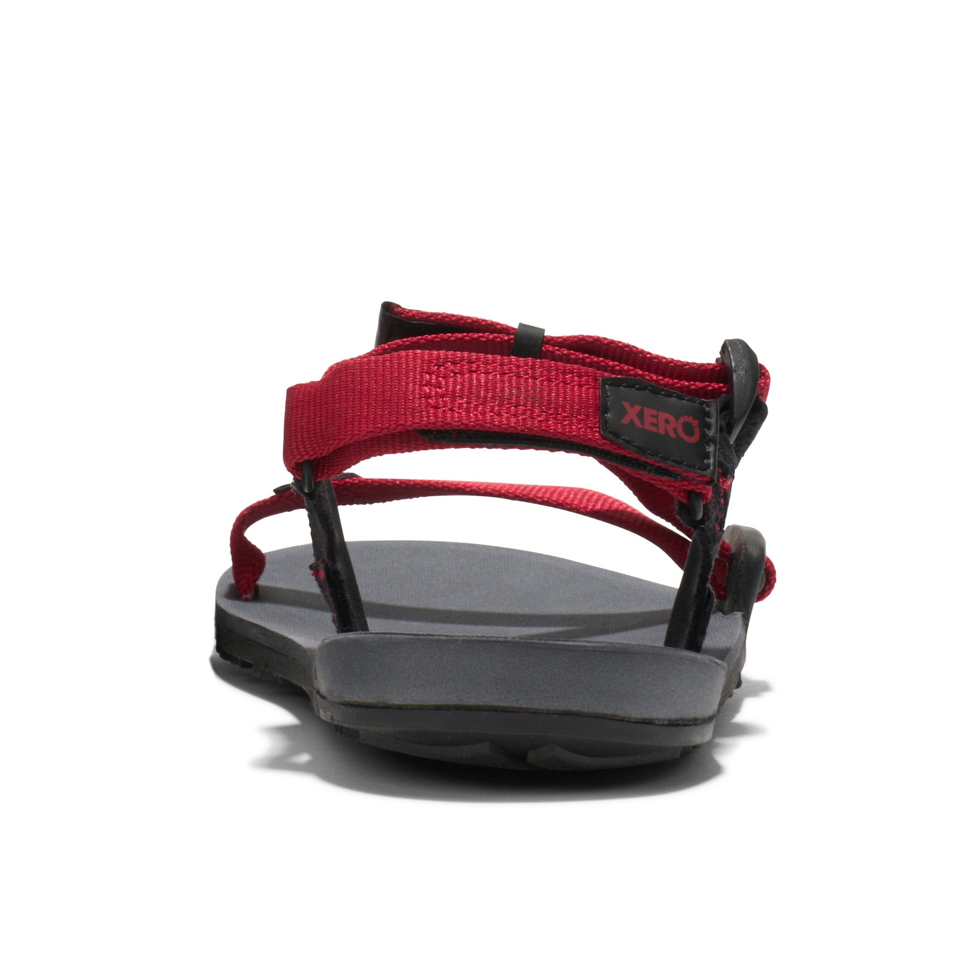 XeroShoes - Z-Trail - Kids - Charcoal / Red Pepper