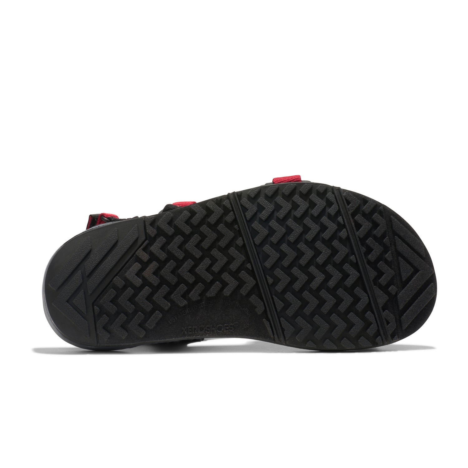 XeroShoes - Z-Trail - Kids - Charcoal / Red Pepper