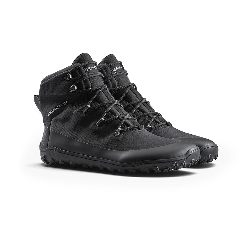 Vivobarefoot Tracker Textile AT II Waterproof - Obsidian (Mens)