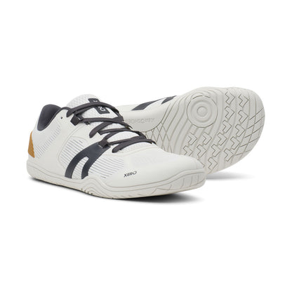 XeroShoes - 360 Rally - Barefoot Court Shoe - Mens - White/Asphalt