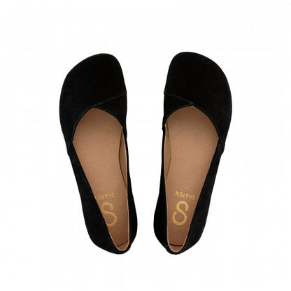 Shapen - PEONY Suede - Black (Womens)