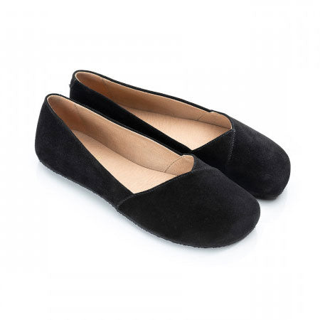 Shapen - PEONY Suede - Black (Womens)