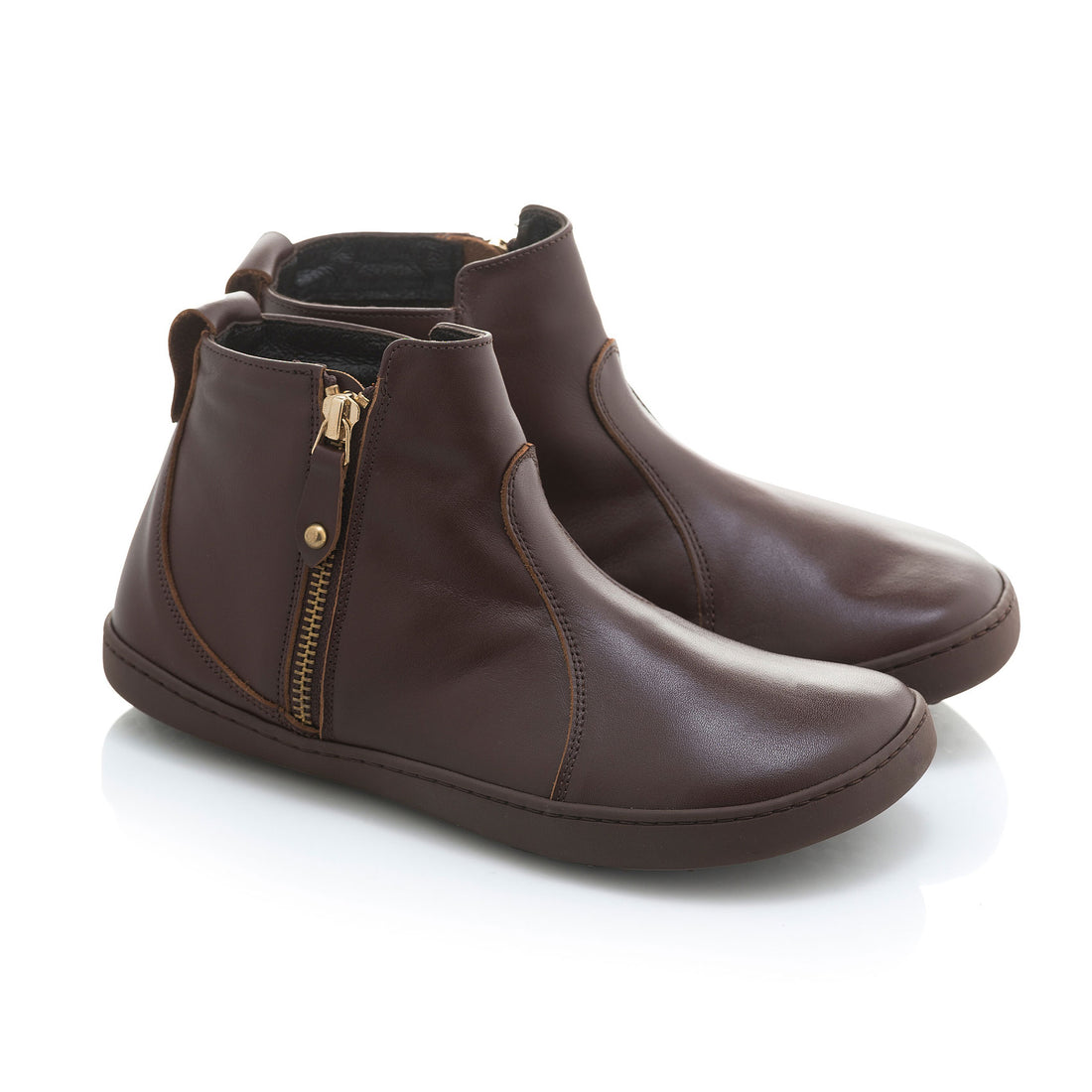 Shapen - IVY 2.0 Barefoot Ankle Boots - Brown (Womens)