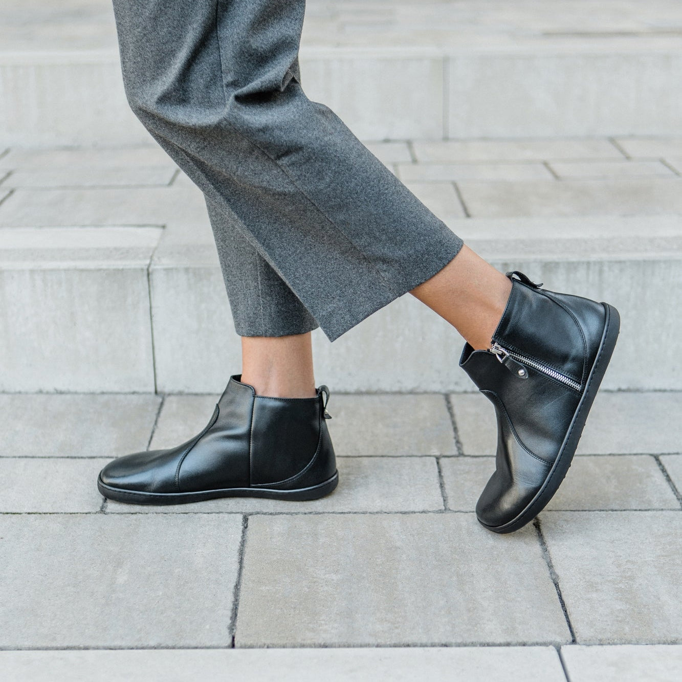 Shapen - IVY 2.0 Barefoot Ankle Boots - Black (Womens)