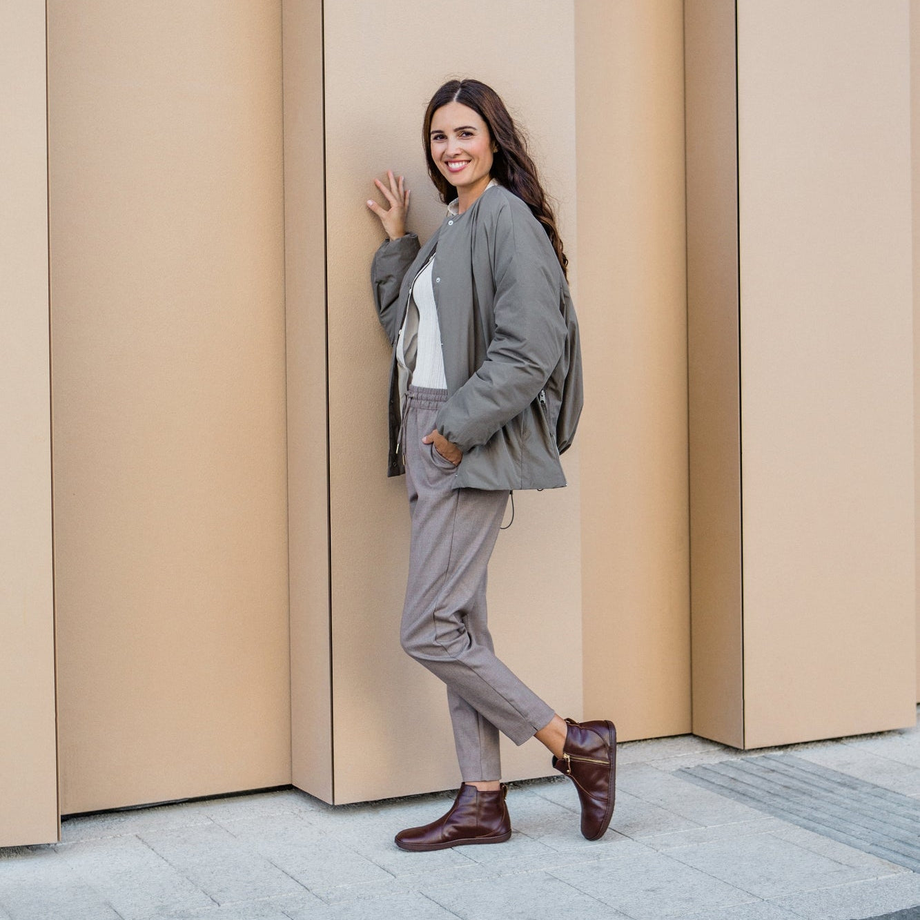 Shapen - IVY 2.0 Barefoot Ankle Boots - Brown (Womens)